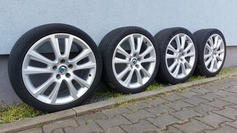 Alu kola 5x112 r18 Zenith originál Škoda Octavia rs II - 20