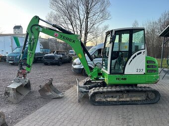 Terex TC48 2014 Minibagr 5T Powertilt + 2x Lžíce - 20
