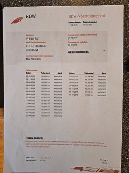 FORD CUSTOM 2.2 92KW L1H1 2015 190TKM DPH - 20