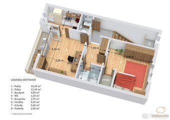 Prodej rodinného domu 3+2,101 m²,Šlapanice, okr. Brno-venkov - 20
