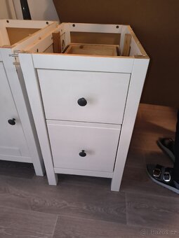 Bílý psací stůl IKEA Hemnes 155x65 cm - 20