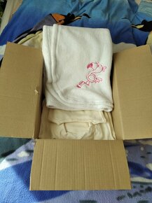 kojenecké oblečení (holka) vel. 56 + deka a hračka - 20