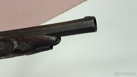 Starožitná perkusní pistole 18 - 19 st. značeno 6333 - 20