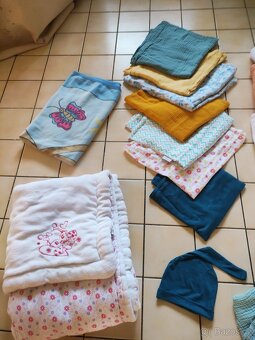 Látkové pleny, deky, přikrývky - 20