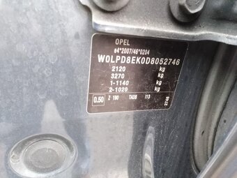 OPEL ASTRA KOMBI 1,7 CTDi model J, RV 2013 KLIMATR,TEMP, - 20