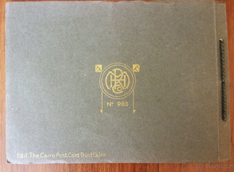 Album historických pohlednic "Souvenir of Cairo" r.1918 - 20