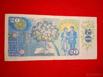 Československé bankovky 13 ks + 2 ks - celkem 15 ks - 20