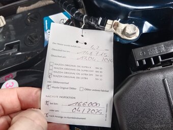 Mazda 6 2,0i 121Kw r.v.3/2015 najeto 158000Km Jeden Majitel - 20