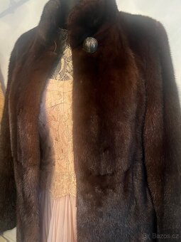 Luxusní norkový kožich - 20