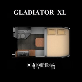 Obytná nástavba GLADIATOR XL pro F-150/RAM/Tundra/Sierra aj. - 20