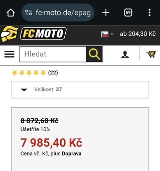 44 Daytona Touring Star GTX Gore-Tex vodotěsné boby na moto - 20