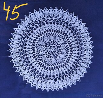 Nové ručně háčkované dečky - 20