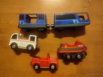 Dřevěné koleje, velká sada - 20