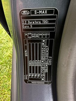 FORD S-MAX  2.2TDCi TITANIUM model 2013 facelift - 20