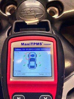 5x100 R17 Subaru XV Originál alu disky - TOP - nové senzory - 20