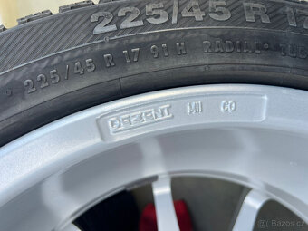 225/45R17 zimní sada alu kol 7x17 5x98 ET40 FIAT ALFA - 20