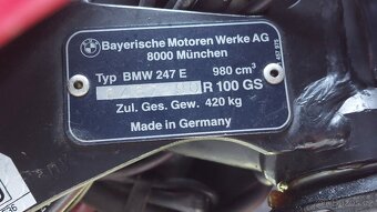BMW R 100 GS  - Top stav - 20