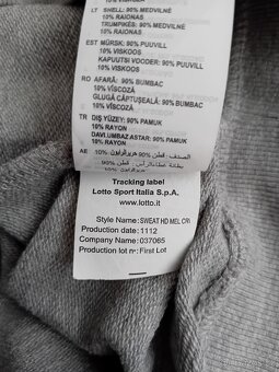 Lotto pánská mikina vel. M - 20