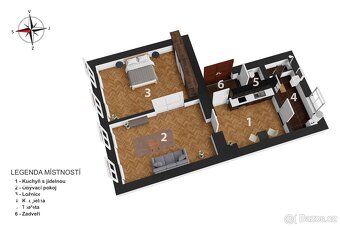 Prodej byty 2+1, 76 m2 - Praha - Smíchov, ev.č. 00269 - 20