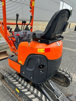 Minibagr Kubota U10 s nulovým přesahem zádě - 20