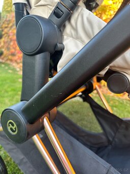 Cybex e-Priam rosegold Simply flowers beige - 20