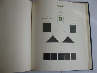 Album známky Afrika  , Pérové desky s listy Slovensko . - 20