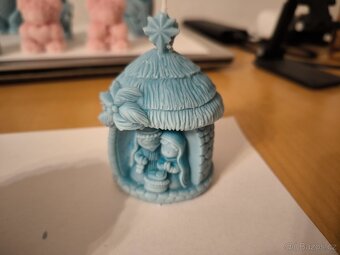 Svíčky ( z přírodního materiálu) - 20