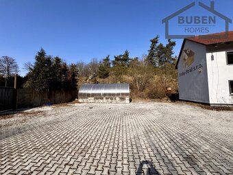 Areál bývalé pily s ubytováním, 4 haly, rybník, srub, sauna  - 20