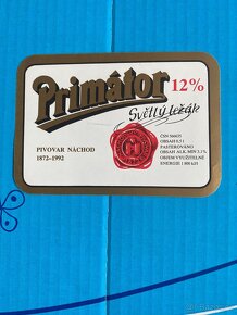 Pivní etikety výroční z r. 1970,1971, 1972, 1995 ,.... - 20