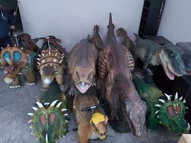 Dinosaurus,  Hýbající, Chodící, Jezdící,  Pevní - 20