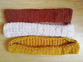 Nový měkký pletený nákrčník puffy (color...) - 20