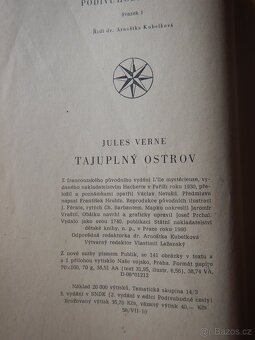 Jules Verne, 4 staršie vydania, od r. 1952 - 20