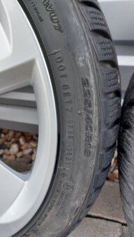 Alu kola 5x112 r18 škoda octavia lll zimní pneu - 20