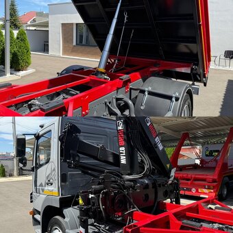 MERCEDES-BENZ ATEGO 1218 SKLÁPĚČ TŘÍSTRANNÝ HYDRAULICKÁ RUKA - 20