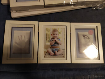 Rámeček na fotku se sadou pro otisk ručičky a nožičky - 20