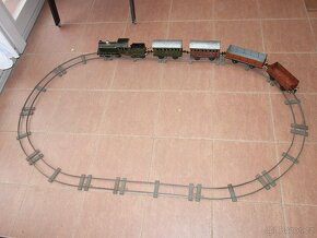 Märklin lokomotiva na klíček, tendr a koleje 4,2 m - 20