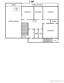 Prodej Rod. domu 103 m², pozemek 896 m², Lány (okr. Kladno) - 20