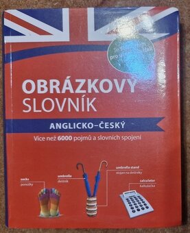 Slovníky. Angličtina, francouzština, španělština, němčina, - 20
