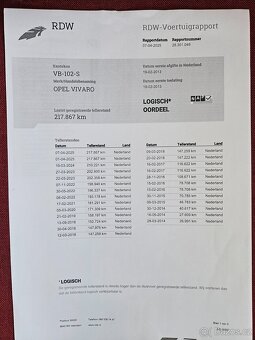 OPEL VIVARO 2.0 CDTI 84KW L1H1 2013 DPH - 20