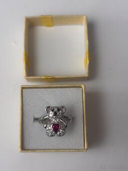 Nové stříbrné prstýnky punc 925 - 20