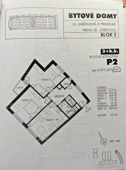 Prodej moderního bytu 3+KK s balkónem u rybníka Hamr – Praha - 20