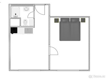 Byt 1+1 (2kk) 36m2 Desná - 20