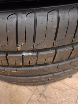 Alu kola černá + leštění 21x9 5x108 + letní pneu Volvo XC 90 - 20