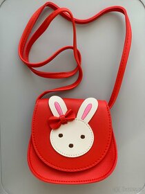 Nová kožená světle růžová dětská kabelka Minnie - 20