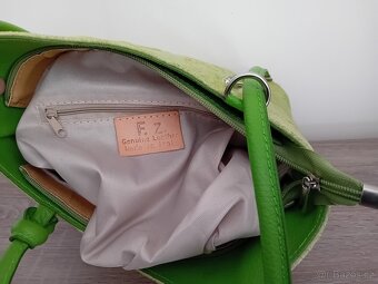 F.Z. Genuine Leather dámská kabelka + batůžek kožená - 20