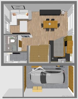 Pronájem rodinného domu 161 m2 se zahradou 216 m2  + G + T,  - 20