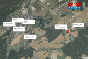 Prodej šesti pozemků k bydlení, 5384 m², Čisovice - 20