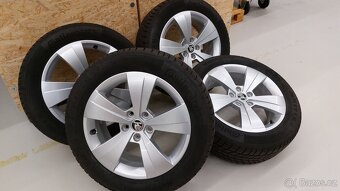 Alu kola 5x112 r17 Triton originál Škoda Superb    - 20