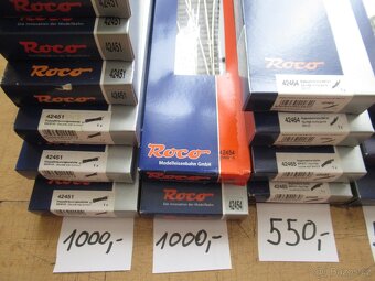 H0 - stavebnice, vyhybky -  železnice , vláčky , mašinky - 20