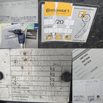 FIAT PUNTO 1,2 8v  2007 KLIMATIZACE, CITY-SERVO, ALU, TOP - 20